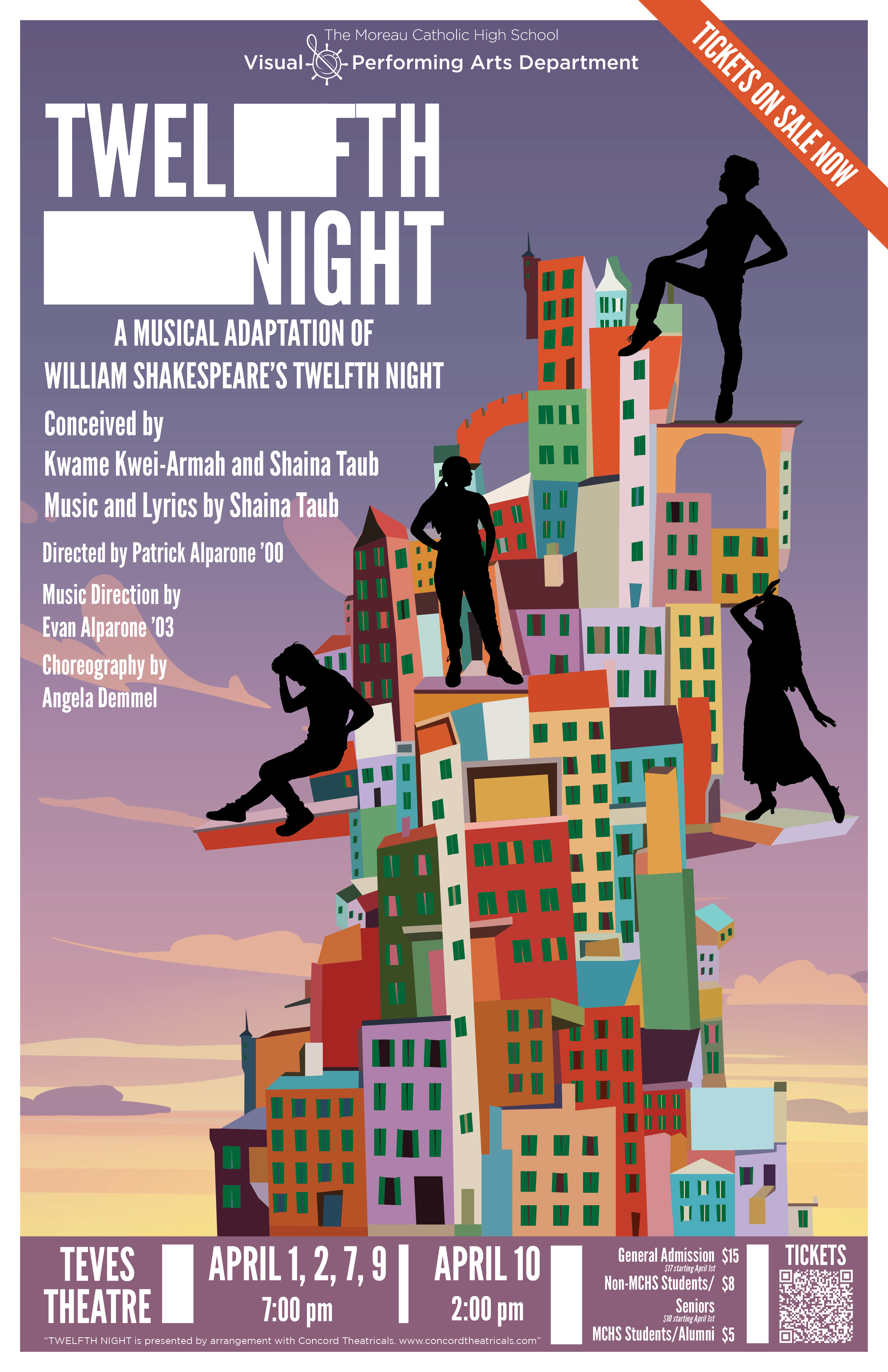 MCHS VAPA presents Twelth Night Spring Musical